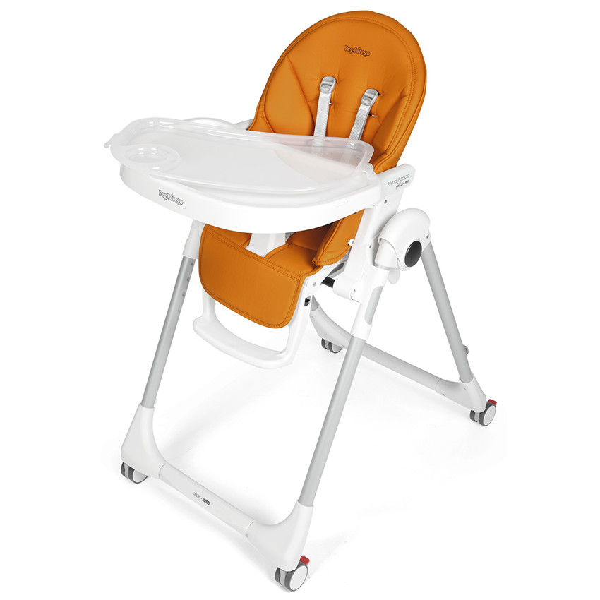 PEG Prima Pappa Follow Me Reclining Baby Highchair with 4 Wheels